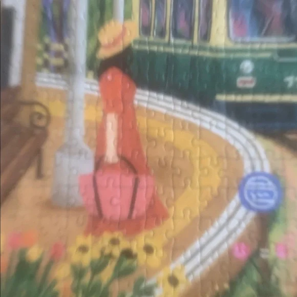 Puzzle by Pieces and Peace. 500ct. Fuji Blossoms - Picture 3 of 9